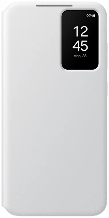 Origineel Samsung Galaxy S24 Plus Hoesje Smart View Wallet Case Wit afbeelding 1