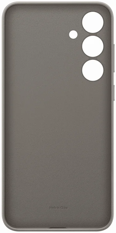 Origineel Samsung Galaxy S24 Plus Hoesje Vegan Leather Case Taupe afbeelding 5