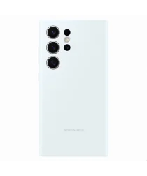 Origineel Samsung Galaxy S24 Ultra Hoesje Silicone Case Wit