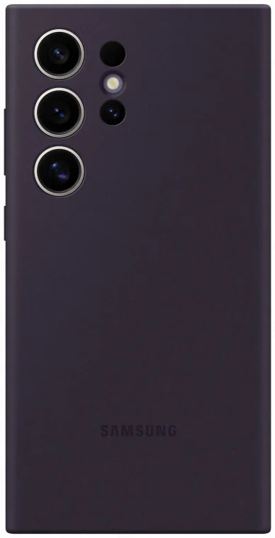 Origineel Samsung Galaxy S24 Ultra Hoesje Silicone Case Paars
