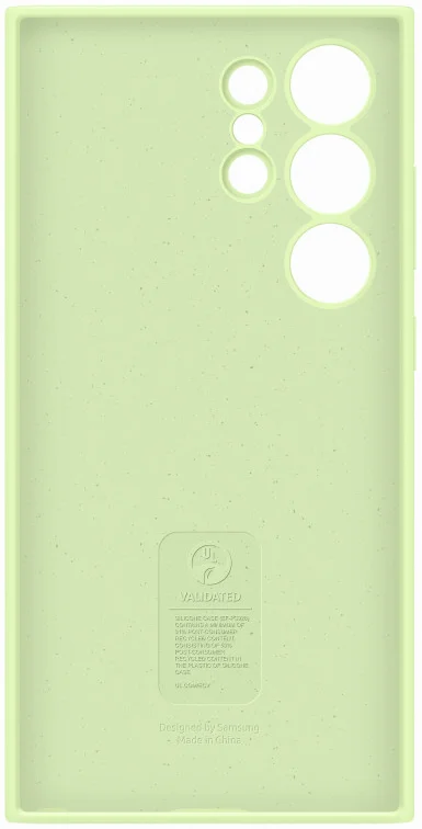Origineel Samsung Galaxy S24 Ultra Hoesje Silicone Case Groen afbeelding 8