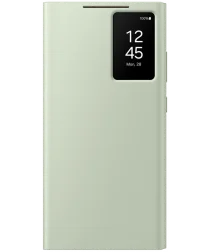 Origineel Samsung Galaxy S24 Ultra Hoesje Smart View Wallet Case Groen