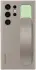 Origineel Samsung Galaxy S24 Ultra Hoesje Standing Grip Case Taupe afbeelding 1