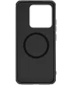 Nillkin Frosted Shield Xiaomi 14 Hoesje MagSafe Back Cover Zwart
