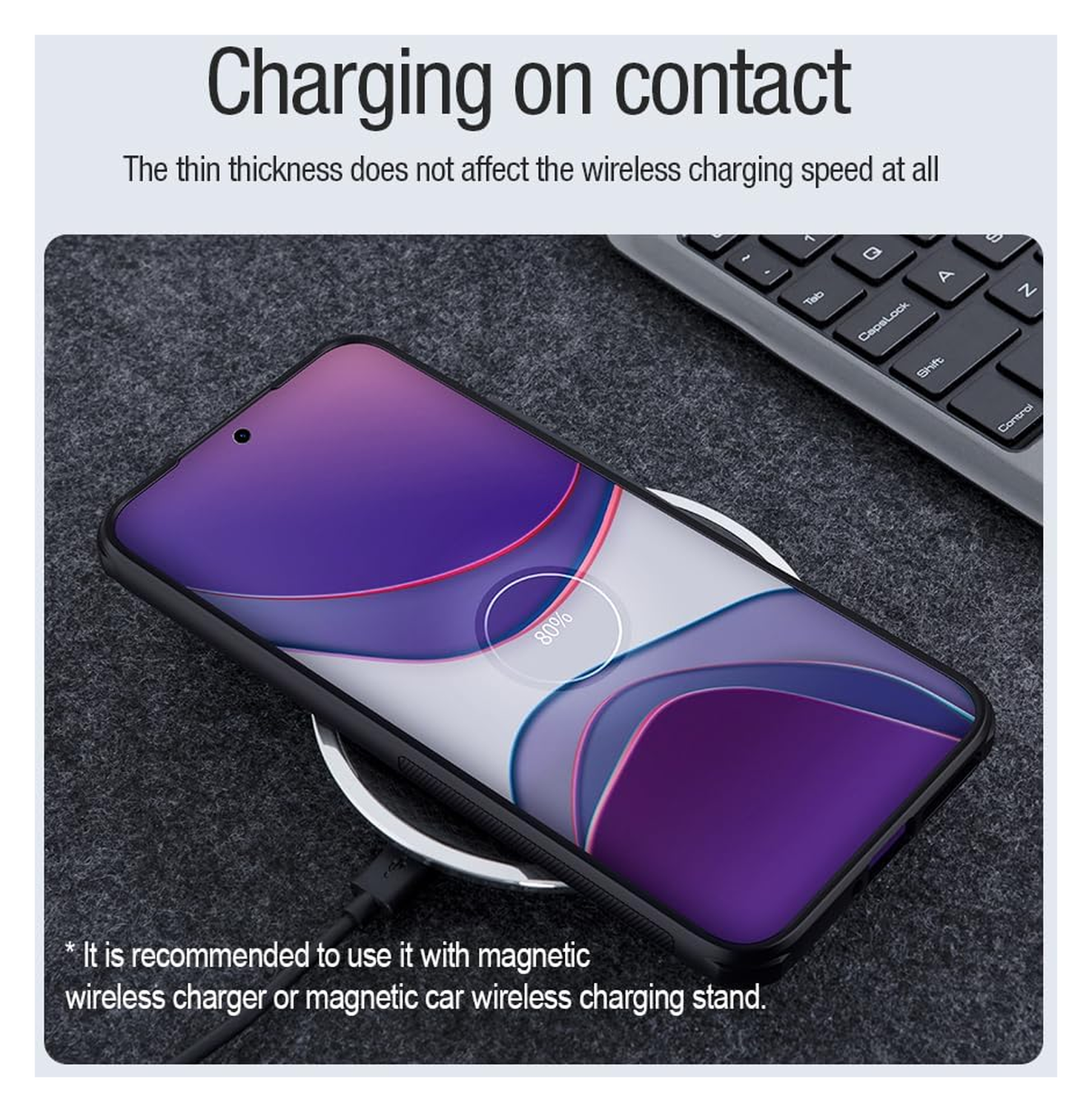 Nillkin Frosted Shield Xiaomi 14 Hoesje MagSafe Back Cover Zwart afbeelding 7