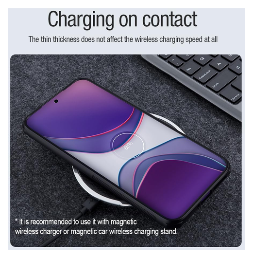 Nillkin Frosted Shield Xiaomi 14 Hoesje MagSafe Back Cover Zwart afbeelding 7