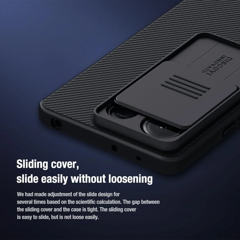Nillkin CamShield Xiaomi Redmi Note 13 5G Hoesje Camera Slider Zwart afbeelding 4