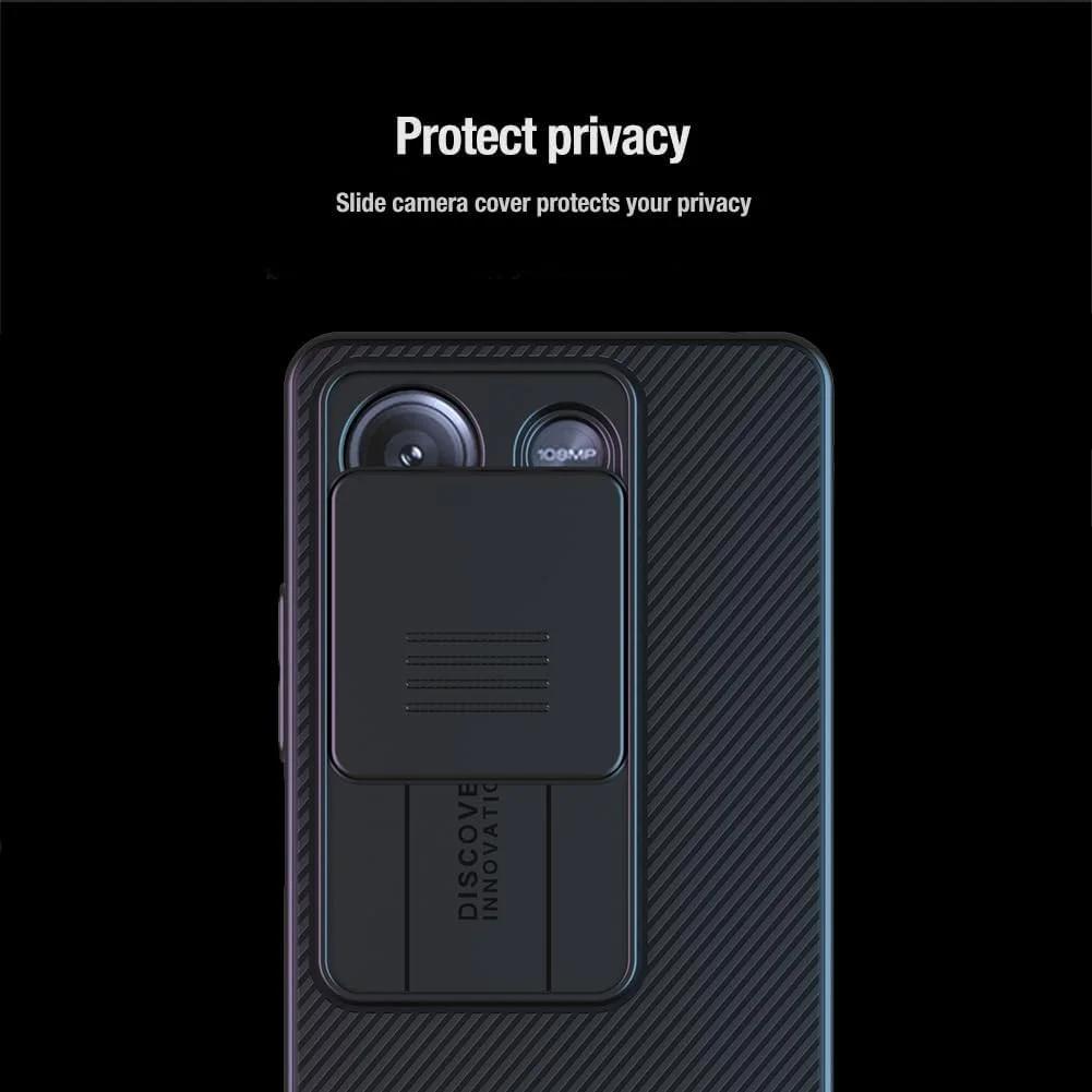 Nillkin CamShield Xiaomi Redmi Note 13 5G Hoesje Camera Slider Zwart afbeelding 6