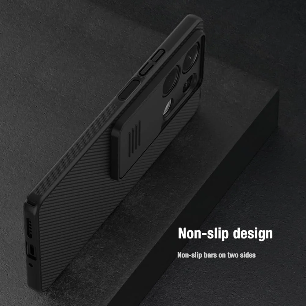 Nillkin CamShield Xiaomi Redmi Note 13 5G Hoesje Camera Slider Zwart afbeelding 8