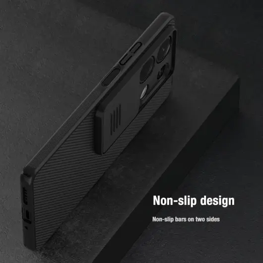 Nillkin CamShield Xiaomi Redmi Note 13 5G Hoesje Camera Slider Zwart afbeelding 8