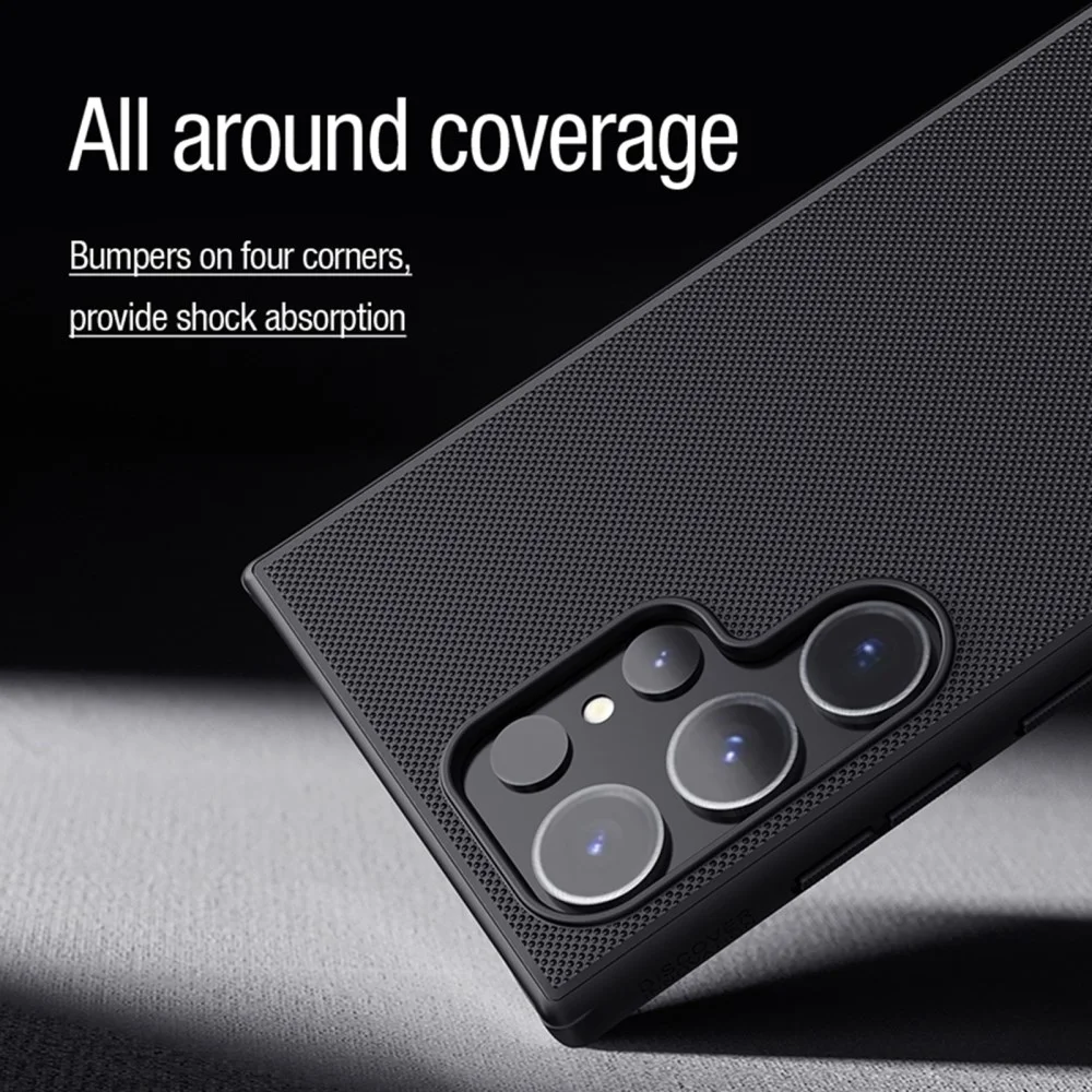 Nillkin Frosted Shield Samsung Galaxy S24 Ultra Hoesje MagSafe Groen afbeelding 4