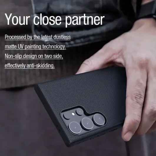 Nillkin Frosted Shield Samsung Galaxy S24 Ultra Hoesje MagSafe Groen afbeelding 10