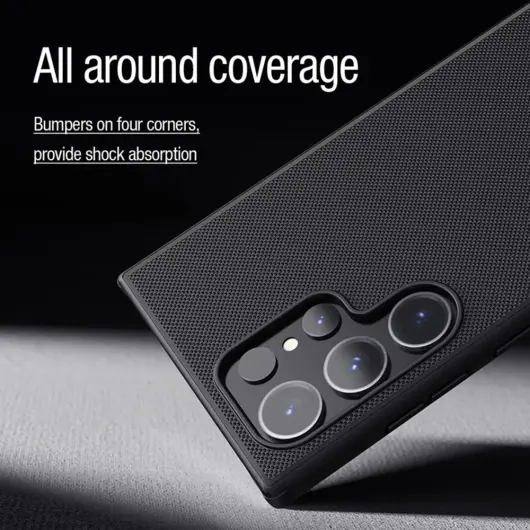 Nillkin Frosted Shield Samsung Galaxy S24 Ultra Hoesje MagSafe Groen afbeelding 4