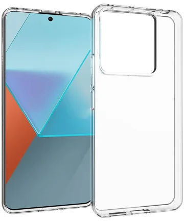 Xiaomi Redmi Note 13 Pro 5G/Poco X6 Hoesje TPU Back Cover Transparant Hoesjes