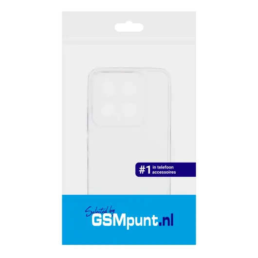 Xiaomi 14 Hoesje Dun TPU Back Cover Transparant afbeelding 7
