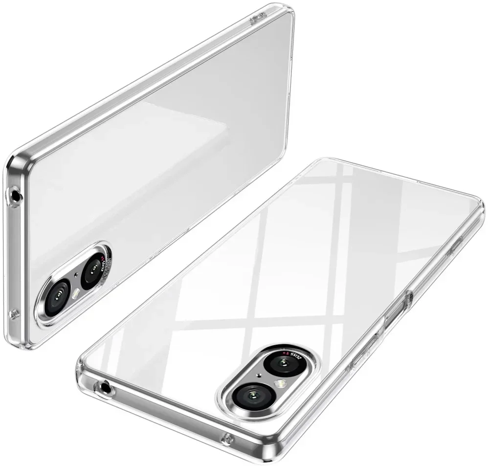 Sony Xperia 5 V Hoesje Dun TPU Back Cover Transparant afbeelding 5