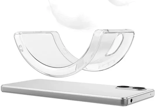 Sony Xperia 5 V Hoesje Dun TPU Back Cover Transparant afbeelding 4