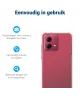 Motorola Moto G84 Hoesje Schokbestendig Dun TPU Back Cover Transparant