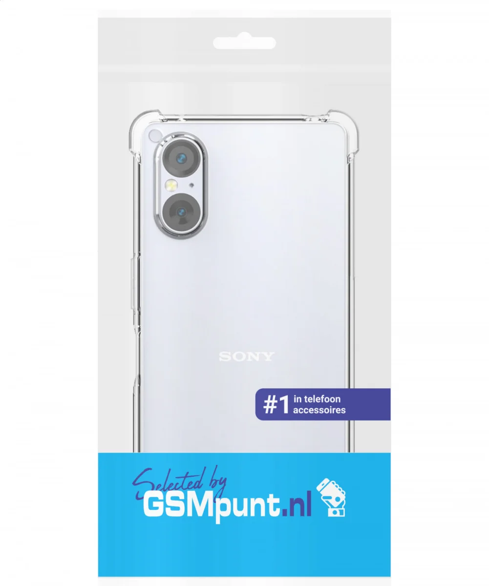 Sony Xperia 5 V Hoesje Schokbestendig Dun TPU Back Cover Transparant afbeelding 11