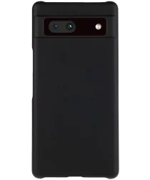 Google Pixel 8a Hoesje Matte Back Cover Dun TPU Zwart