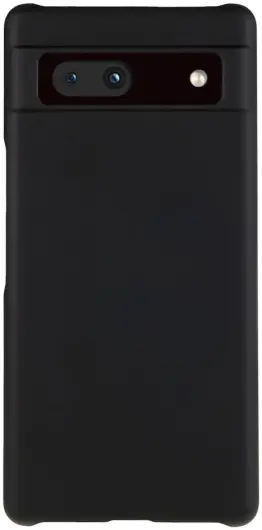 Google Pixel 8a Hoesje Matte Back Cover Dun TPU Zwart afbeelding 1