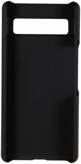 Google Pixel 8a Hoesje Matte Back Cover Dun TPU Zwart afbeelding 3