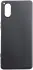 Sony Xperia 5 V Hoesje Matte Back Cover Dun TPU Zwart afbeelding 1
