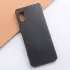 Sony Xperia 5 V Hoesje Matte Back Cover Dun TPU Zwart afbeelding 2