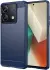 Xiaomi Redmi Note 13 5G Hoesje Geborsteld TPU Back Cover Blauw afbeelding 1