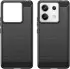Xiaomi Redmi Note 13 Pro 5G/Poco X6 Hoesje Geborsteld Backcover Zwart afbeelding 2