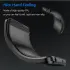 Sony Xperia 5 V Hoesje Geborsteld TPU Flexibele Back Cover Zwart afbeelding 5
