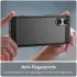 Sony Xperia 5 V Hoesje Geborsteld TPU Flexibele Back Cover Zwart afbeelding 6