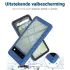 Google Pixel 8a Hoesje Full Protect 360° Cover Hybride Blauw afbeelding 4