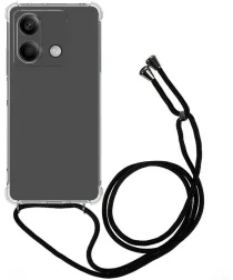 Xiaomi Redmi Note 13 5G Hoesje Koord Schokbestendig TPU Transparant