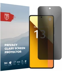 Rosso Xiaomi Redmi Note 13 5G 9H Tempered Glass Protector Privacy