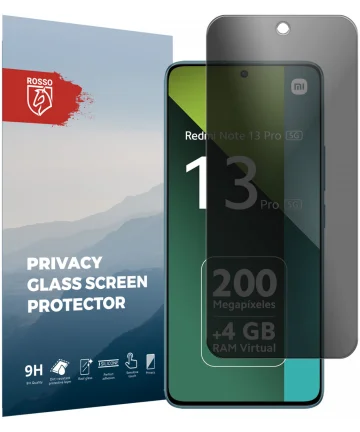 Rosso Xiaomi Redmi Note 13 Pro 5G / 4G / Poco M6 Pro 4G Privacy Protector Screen Protectors
