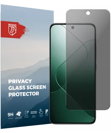 Rosso Xiaomi 14 9H Tempered Glass Screen Protector Privacy Screen Protectors