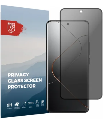 Rosso Xiaomi 14 Pro 9H Tempered Glass Screen Protector Privacy Screen Protectors