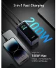 Anker 735 Prime (200W) Powerbank voor MacBook/Laptop 20.000 mAh Zwart