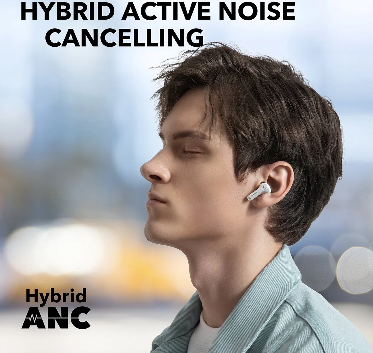 Anker SoundCore Life Note 3i Waterbestendige Hybrid ANC Oortjes Wit afbeelding 2