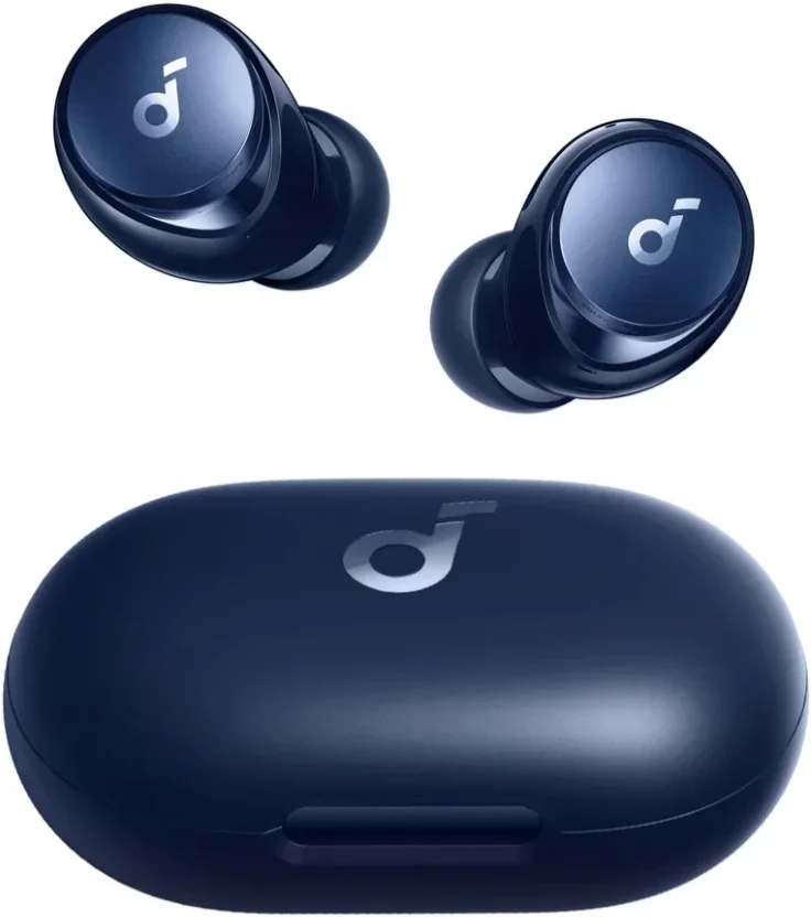 Anker SoundCore Space A40 Draadloze Oordopjes Ruisonderdrukking Blauw afbeelding 1