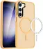 Samsung Galaxy S24 Hoesje met MagSafe Back Cover Matte Oranje
