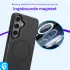 Samsung Galaxy S24 Hoesje met MagSafe Back Cover Matte Zwart afbeelding 4