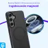 Samsung Galaxy S24 Plus Hoesje met MagSafe Matte Zwart afbeelding 4