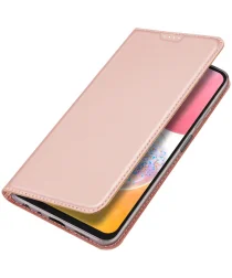 Dux Ducis Skin Pro Samsung Galaxy A15 Hoesje Portemonnee Roze