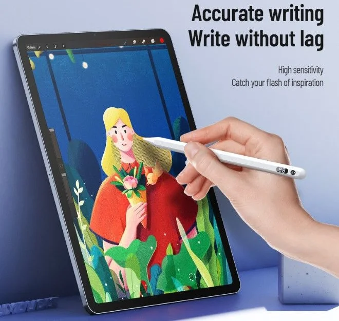 Dux Ducis Actieve Stylus Pen (SP-05) Voor Apple iPad Wit afbeelding 6