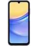 Origineel Samsung Galaxy A15 Hoesje Card Slot Cover Blauw Zwart