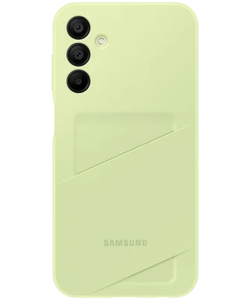 Origineel Samsung Galaxy A15 Hoesje Card Slot Cover Groen Hoesjes