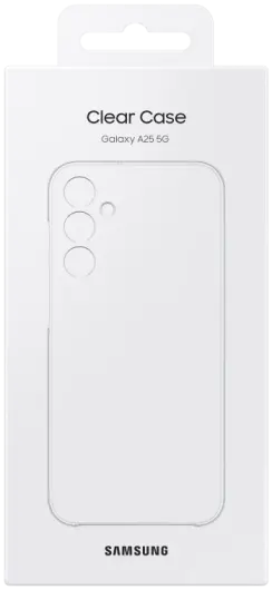 Origineel Samsung Galaxy A25 Hoesje Clear Case Hard Cover Transparant afbeelding 6