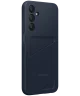 Origineel Samsung Galaxy A25 Hoesje Card Slot Cover Blauw / Zwart